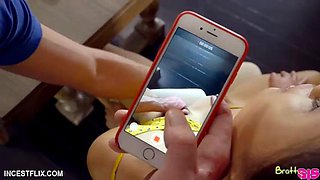 Elle Voneva - Brother Blackmails Stepsister Into Fucking
