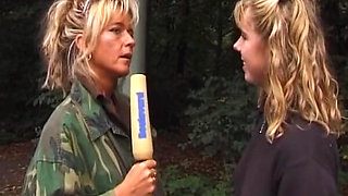 Cute Teen From Germany Masturbats on Outdoor Casting