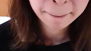 Japanese babe with hot body blows a guy and gets fucked after