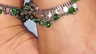 Amateur Blonde Mature Wife Enjoys Sexy Feet Worship