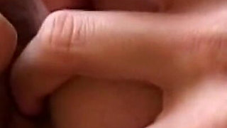 Horny hairy chick gets a warm fuck and a warm load from her dude