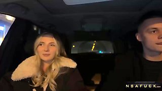 Step Sister couldnt pay for fake taxi so I fucked her