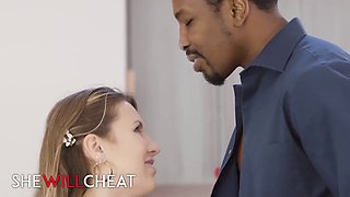 Paige Owens cheats on her husband with a hot black guy while at job interview