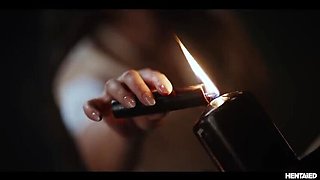 Nerdy Schoolgirl Summons Sex Demon - Hardcore 3D Hentai Horror Bondage