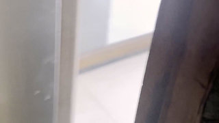 I Eat My Cock in a Public Place I Cum on His Face
