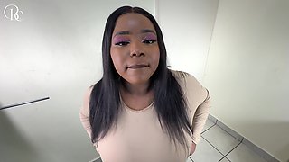 Ebony Step Mommy Finally Let Her Step Son Fuck Her Tight Asshole