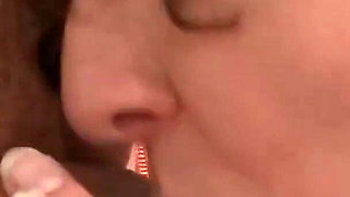 Chubby mature couple in love