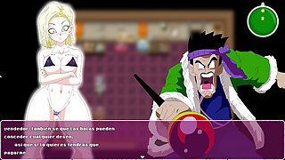 Android Quest for the Ballz - Android 18 Fucking Mr. Satan