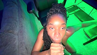 Gorgeous ebony vixen mind-boggling xxx clip