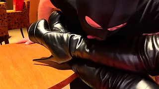 Busty mistress tangent femdom foot fetish