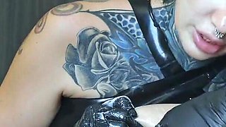Femdom Extreme Anal Fisting of the Submissive Cuckold