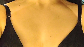 Intense POV: Debora Mendes does oral + inverted riding in black panties with cumshot outside at the motel