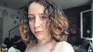 Little Arden Quick Blowjob Before Lunch - Amateur Teen Deep Throat Facial Cumshot