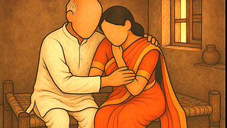 Desi Indian Old Man Village Hot Married Women !!