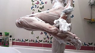 Beautiful brunette in sexy solo fingering masturbation 4 wmv