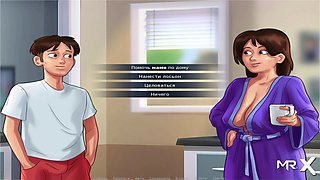 Summertime saga - Mature Mom Loves Jerking off My Cock E1 # 51