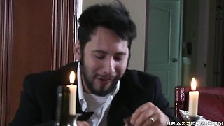 Brazzers Exxtra featuring Ariella Ferrera's big cock action