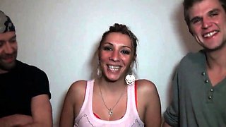 Amateur French Arab Milf Hard Double Penetrated And Jizzed