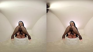 Naughty Nun Cums - Cosplay Toying - Sexlikereal