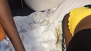 Massaging Her Curvy Ass - Rubbing and Fingering Her Red Head Wet and Dripping Pussy