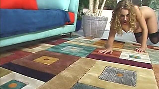 Gaping Blonde Bitch Gets Her Asshole Filled with Jizz