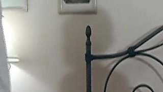 Brunette Slut Stripper Gets BBC Tag Team While Cuck Films