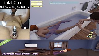 Wifey domination game with Zoe Demo featuring cock gameplay