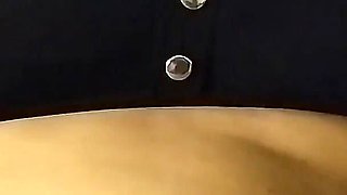 Sexy Lady Smoking Cigarette and Foreplay Her Sexual Part Boobs Nipple
