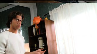Sexy light-haired teen receives a cute popshot on her