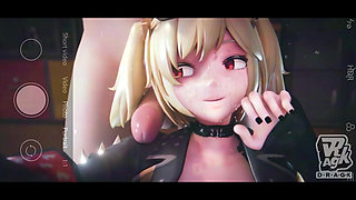 Burnice White Zzz Zenless Zone Zero Wise Burning Desires Full Animation HD 120 Fps