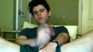 Twink Flashes Cock on Webcam