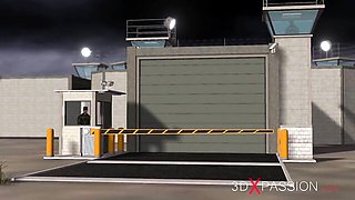 Kitten's bondage trailer