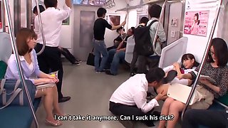 Japanese Daughter Screwed On Train Subtitled Cen