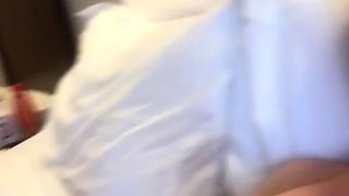 Busty tranny solo masturbating