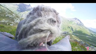 Tattooed Couple Outdoor Anal Pov Fuck - Public Blowjob And Gapes - ZFilmzOriginals