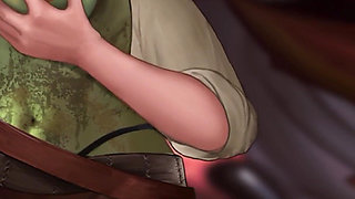 Big Boobs Giant Orc Woman Dirty Outdoor Sex and Pussy Creampie - Cartoon Animated Porn Game - What a Legend! - Part 25