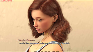 Horny Dude Kissing and Seducing His Sexy MILF Landlady - Heart Problems 21 3D Porn Game