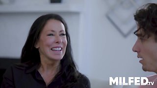 Warm Mother-in-Law Entices with Prohibited Knead