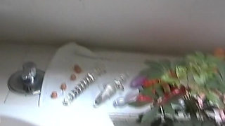 Horny German Blondes Having Lezbo Fun in the Bathroom