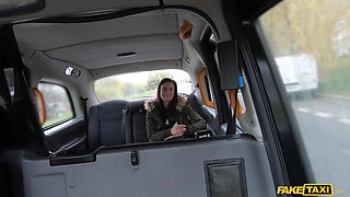 Seal The Deal And Fuck Me - POV Blowjob by Czech brunette  Little Eliss - Reality Taxi Cab Sex