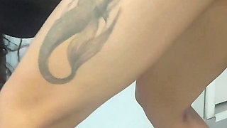 Skinny Wife Takes on a Giant BBC in Front of Her Cuckold
