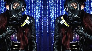 Mistress LucyXX - Gas Mask Leather Mistress