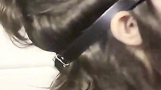 Horny College Nympho Sucks to Get a Facial During Her First Time at the Gloryhole!