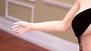 Stepsister's Big Titty Friend Giving Me a massage - 3D Hentai Animated Porn - Milfy City