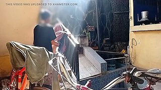 Hot Indonesian Hijab Housewife Gets Passionate Creampie From Stepcousin