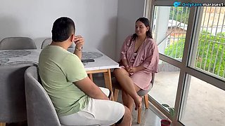 Neighbor Fucks Me Hard and Fills My Tits with Milk - MaRaSexx Latina MILF Anal