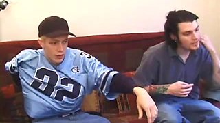 Curious Blake Sucking Cock