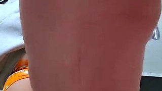 Blonde emo amateur solo masturbation