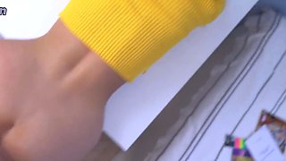 Stepfather Fucked pal's daughter Jadilica for Homework _