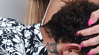 My Stepmom Caught Me Looking at Her in a Nightgown, I Got so Horny on Her, and in Punishment, She Made Me Addict to Her Ass